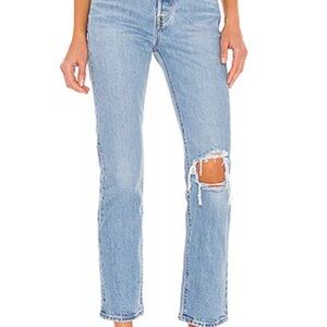 Levi's Wedgie Straight Ankle Jeans